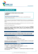 Miniature de la première page du fichier Assistant relation usagers TEOMi h/f, à temps non complet (26h15), contrat saisonnier d'octobre à décembre 2025.