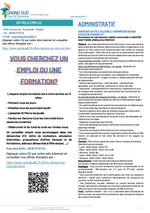 Miniature de la première page du fichier Nouvelles offres d'emploi de la Communauté du Grand Sud Tarn-et-Garonne