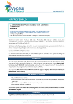 Miniature de la première page du fichier un chauffeur/agent technique polyvalent voirie h/f, à temps complet, dans le cadre d'un remplacement, cdd renouvelable.