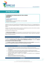 Miniature de la première page du fichier agent de médiathèque h/f, à temps complet, CDD de 4 mois.