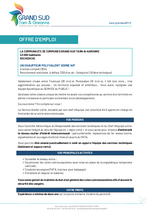 Miniature de la première page du fichier chauffeur polyvalent voirie h/f, à temps complet, recrutement statutaire, à défaut CDD d'un an 